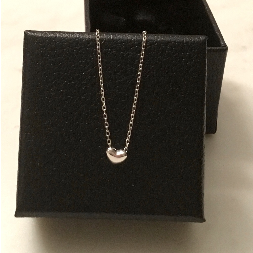 Sale $20 Firm! Sterling Silver Heart Necklace - Picture 2 of 16